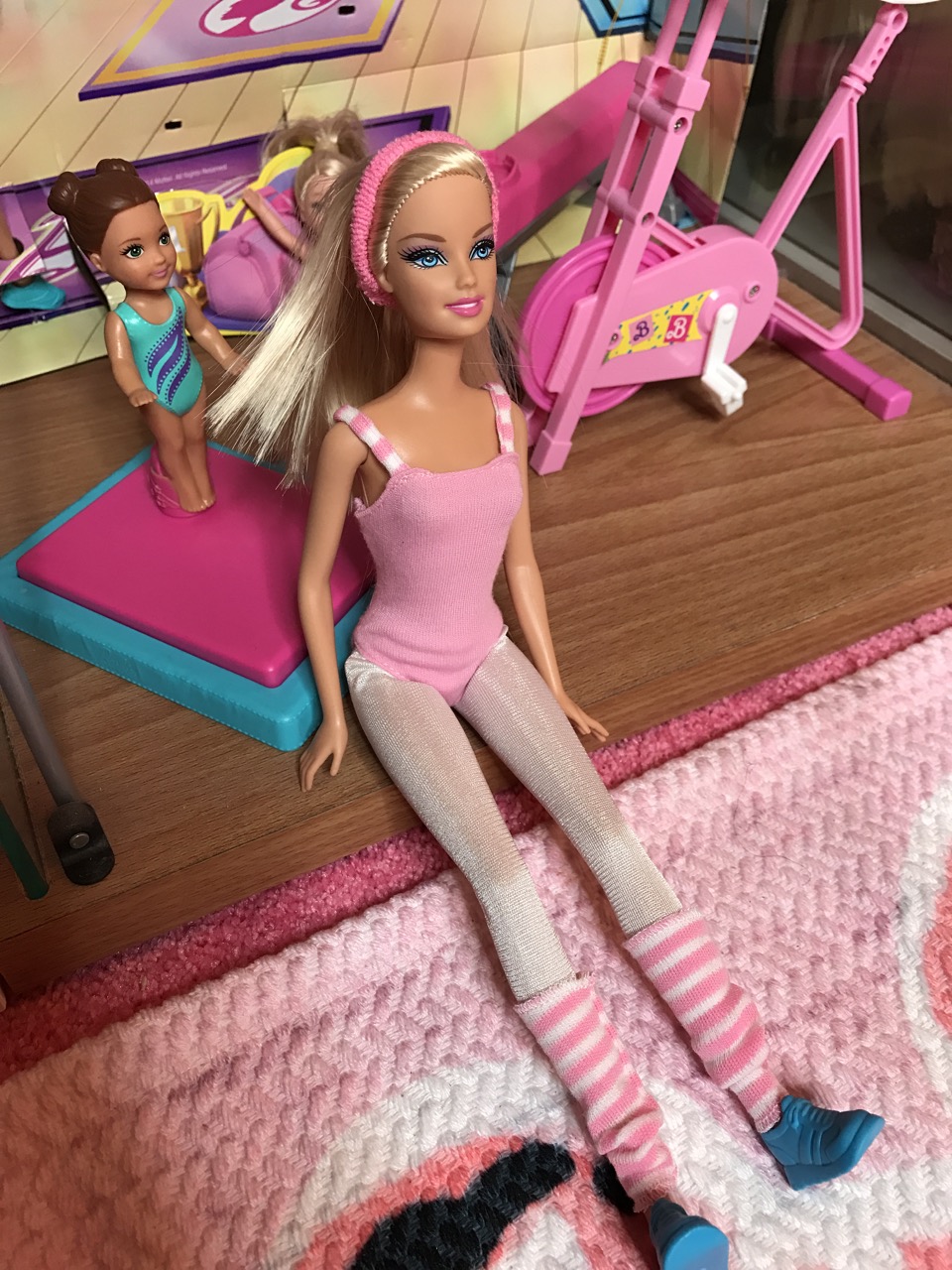 past-kudu995: Pink Barbie gym