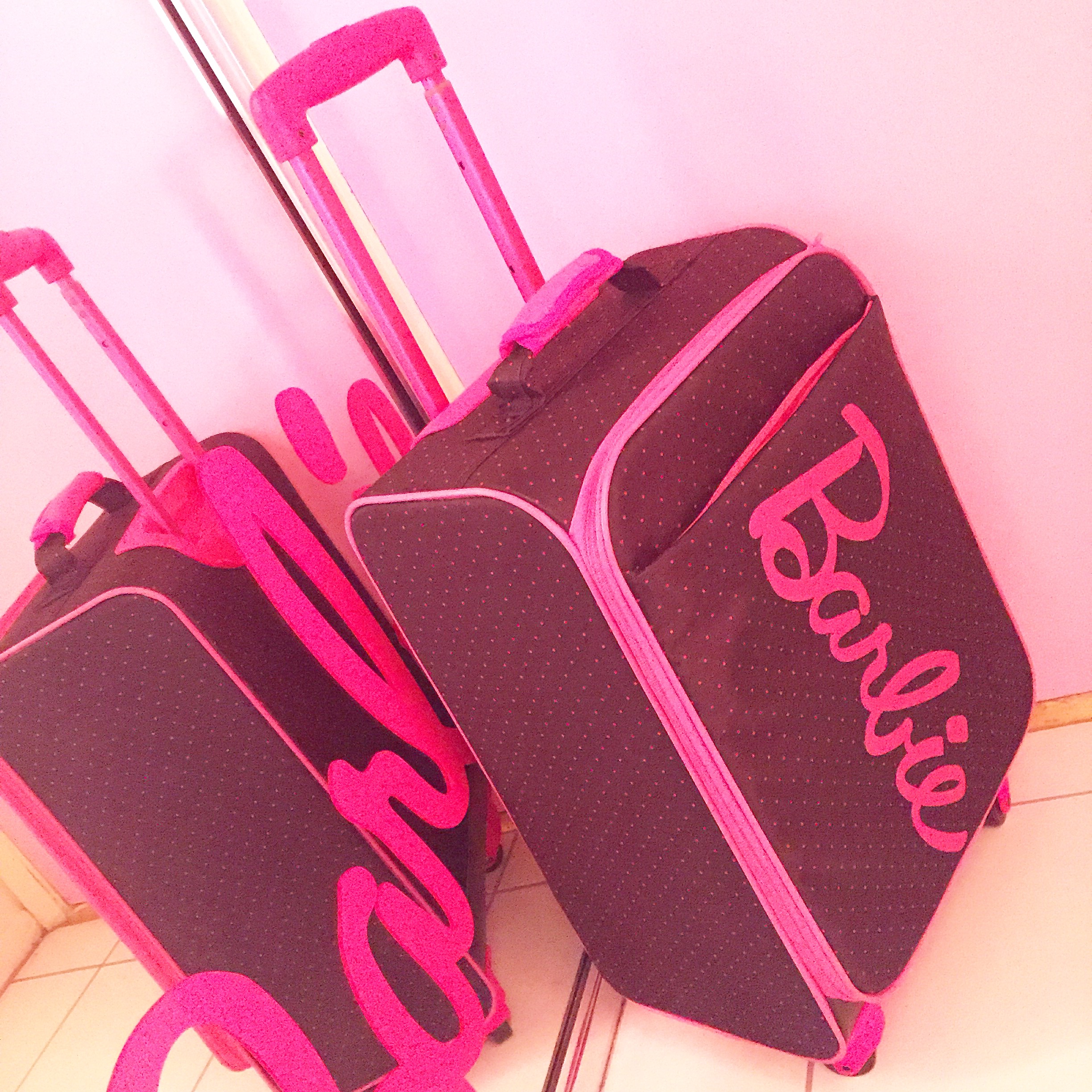 barbie with a suitcase